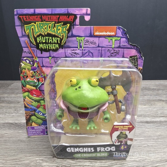 Playmates Toys Other - Teenage Mutant‎ Ninja Turtles - Mutant Mayhem - Genghis Frong 3" Figure - 2023